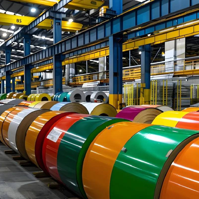 Pre-painted aluminum coil