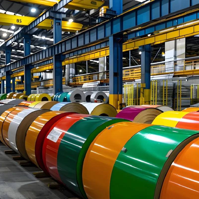 Pre-painted aluminum coil