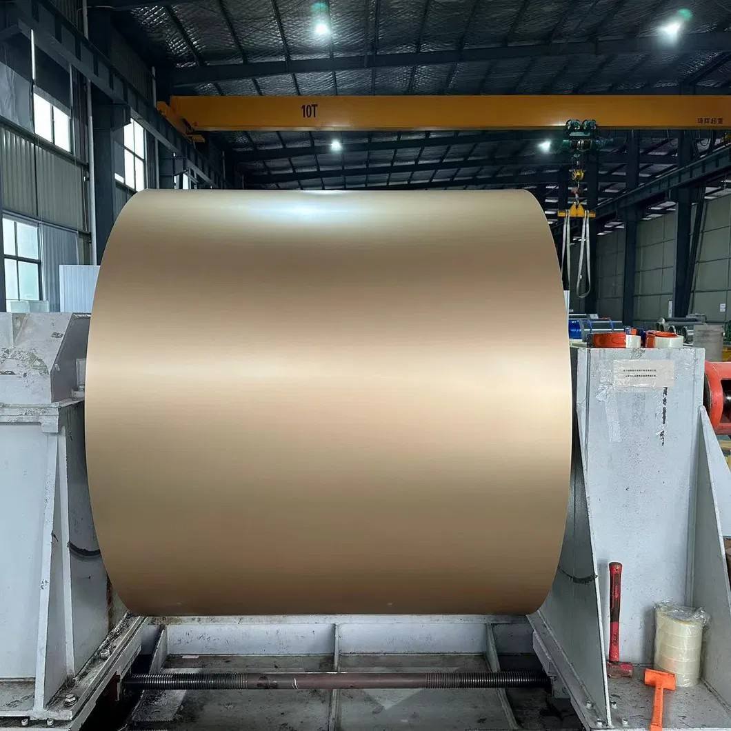 Pre-painted aluminum coil