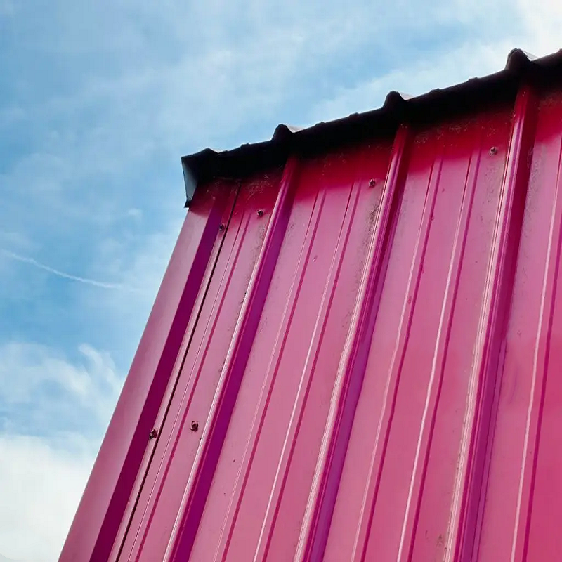 Colored Coated Galvanized Corrugated Sheet