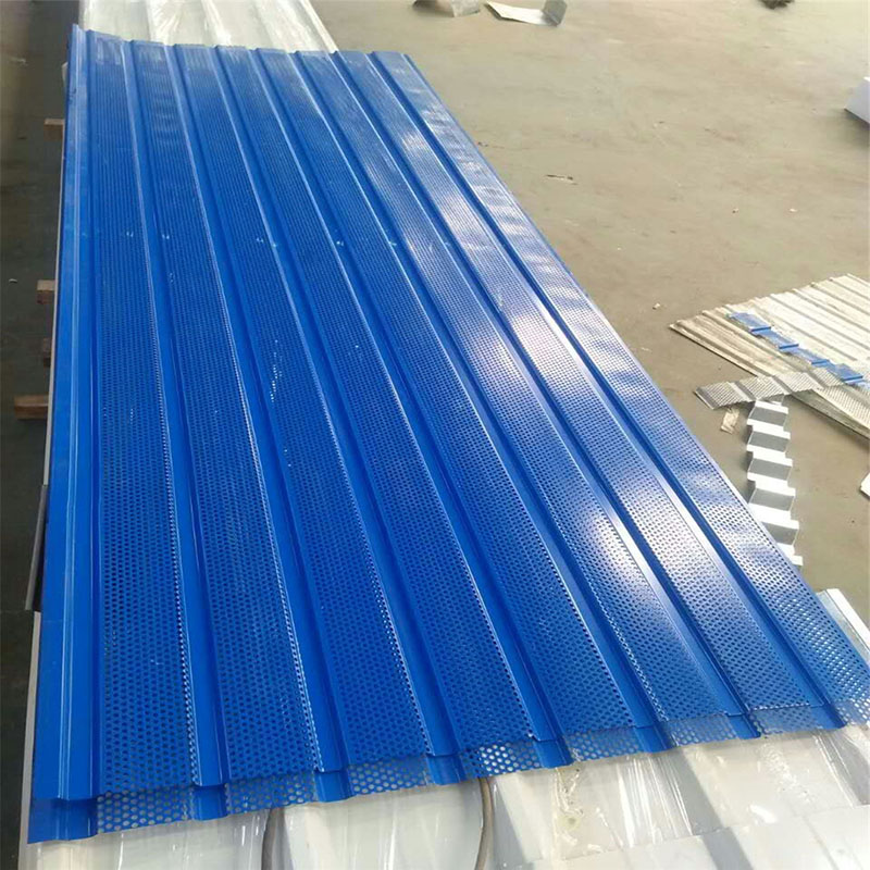 Colored coated galvanized corrugated sheet