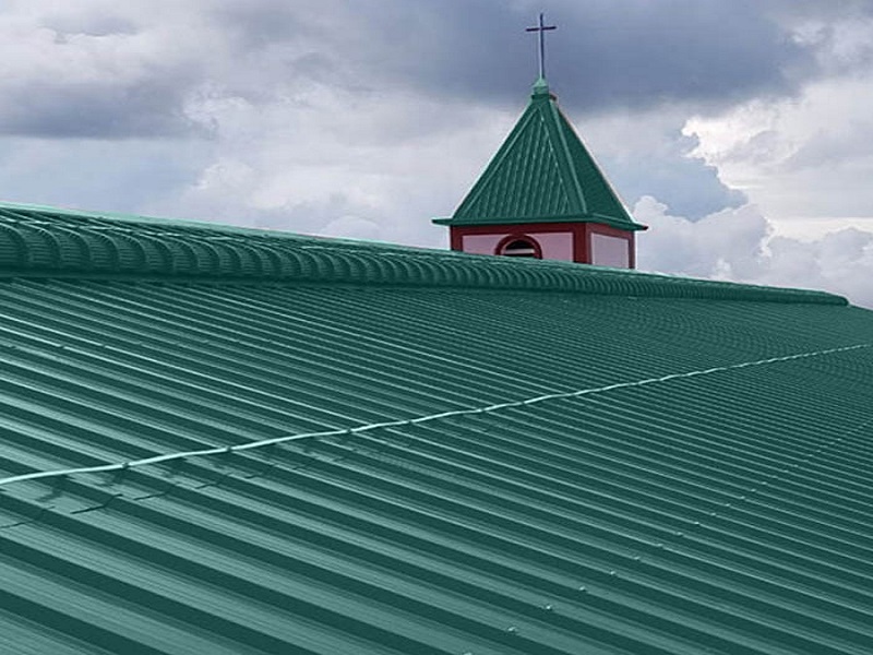 SGCC PVDF coated color coated corrugated sheet for housetop