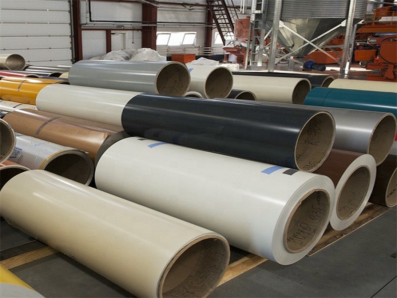 PE Prepainted Galvanized Steel Coil sample