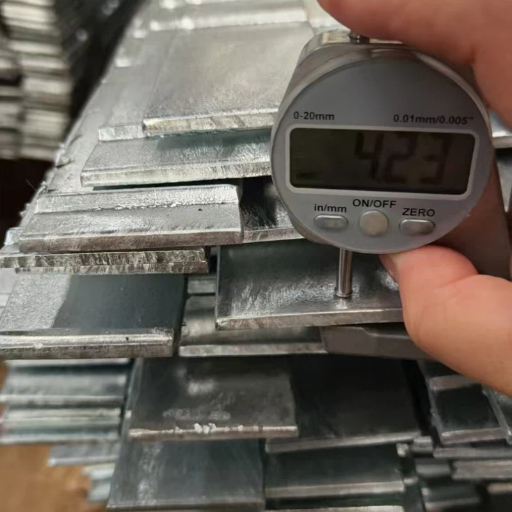 Ribbed Galvanized Flat Bar