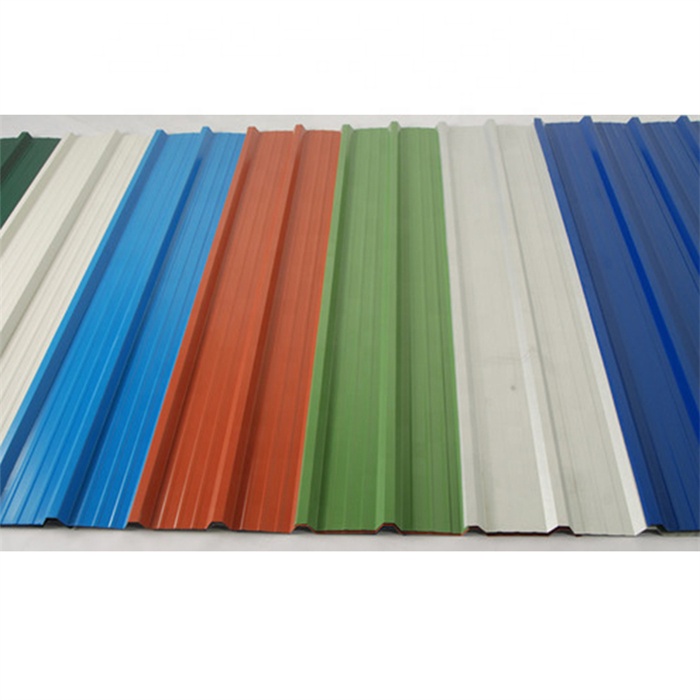 SGCC PVDF Coated Color Coated Corrugated Sheet for Marine 