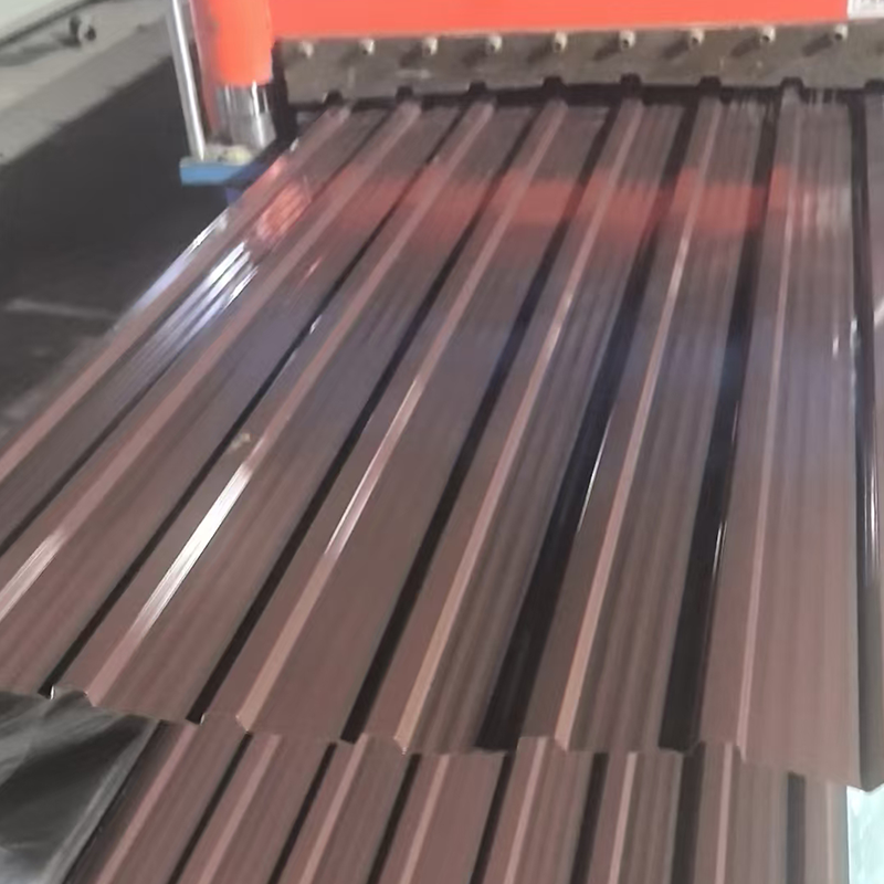 Color Coated Corrugated Sheet