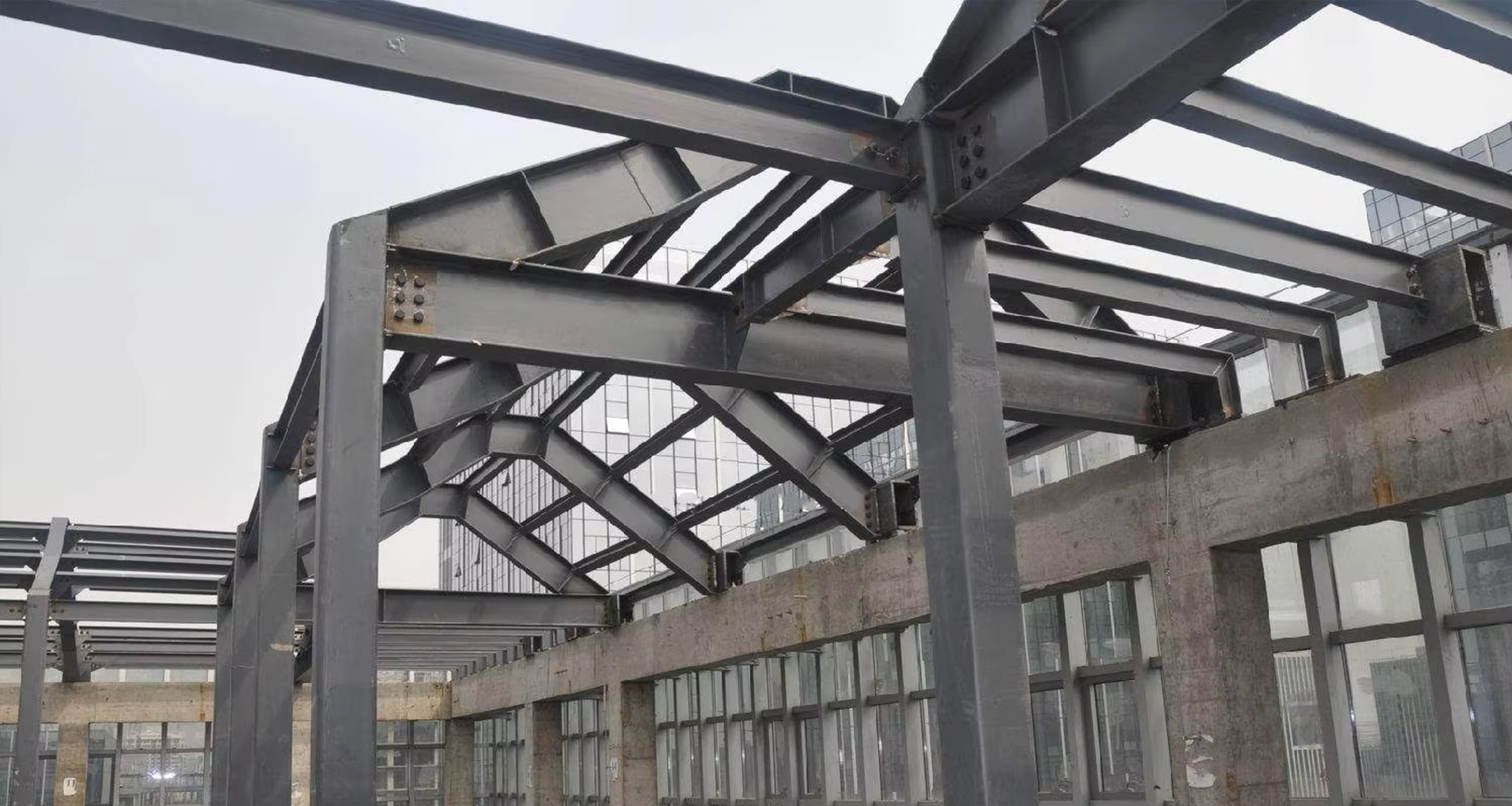 galvanized H beam apply