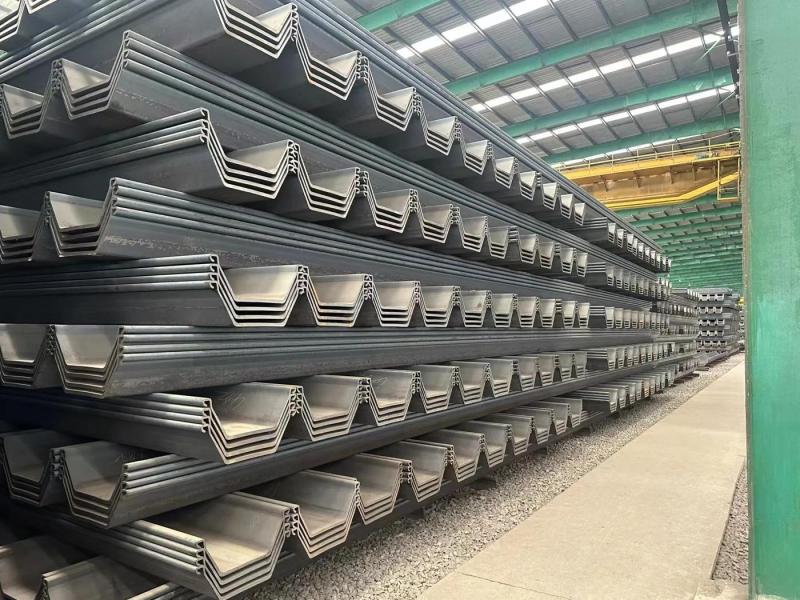 cold rolled type u shaped steel sheet pile in stock