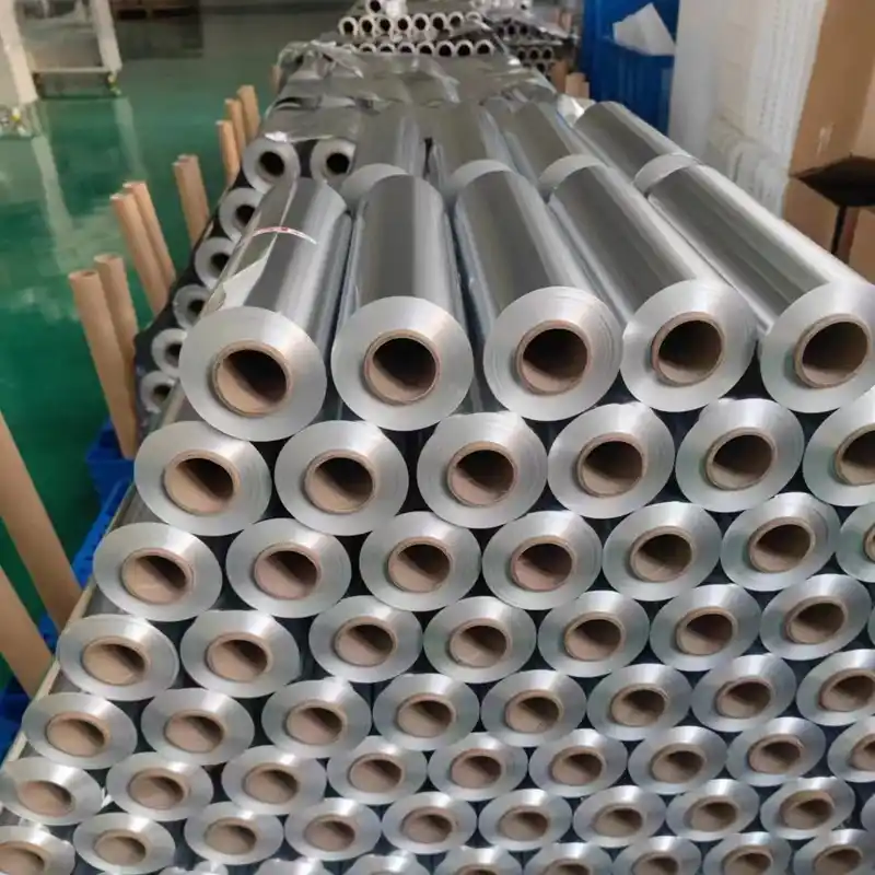 Aluminum foil rol warehouse 