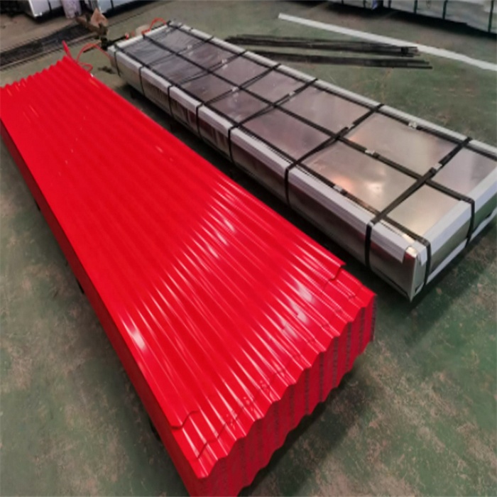 SGCC PVDF Coated Color Coated Corrugated Sheet for Marine 