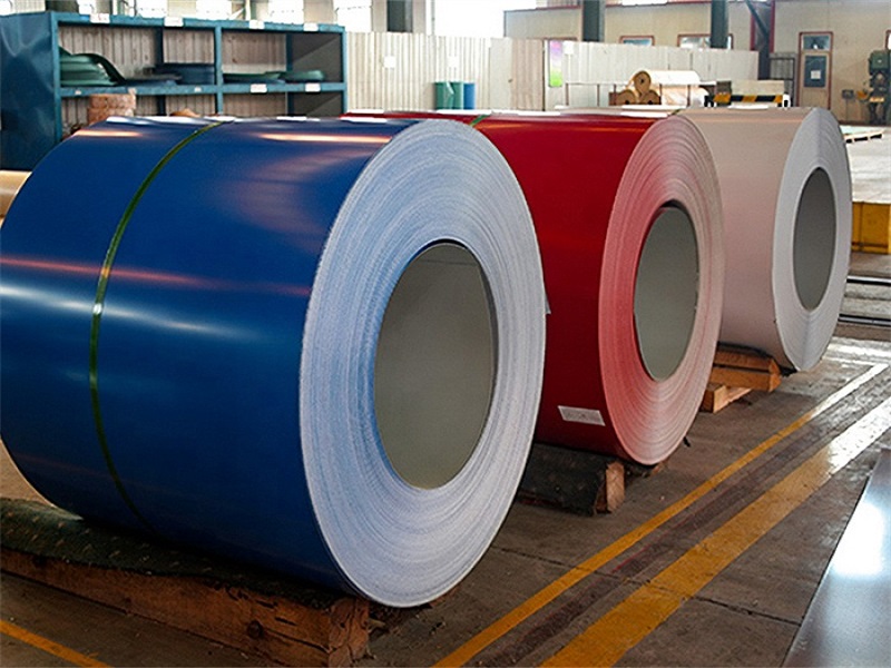 SMP Prepainted Galvanized Steel Coil workshop