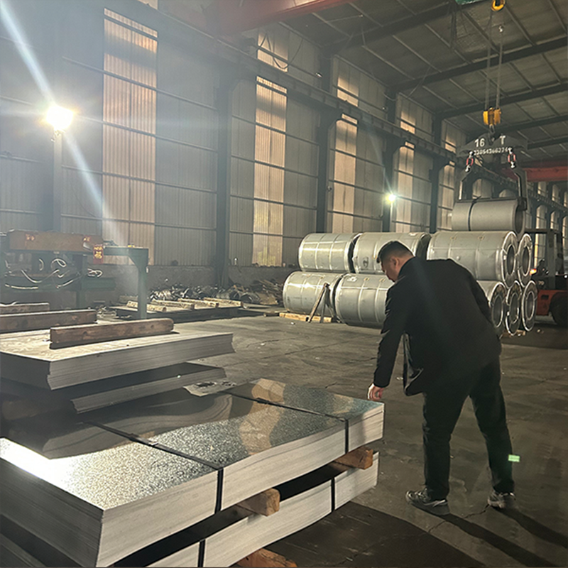 Large Spangle Galvanized Steel Sheet