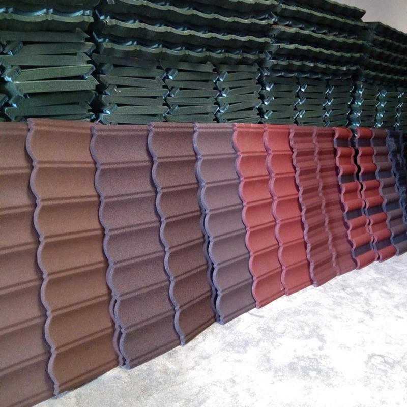 Stone-Coated Steel Roofing Tile